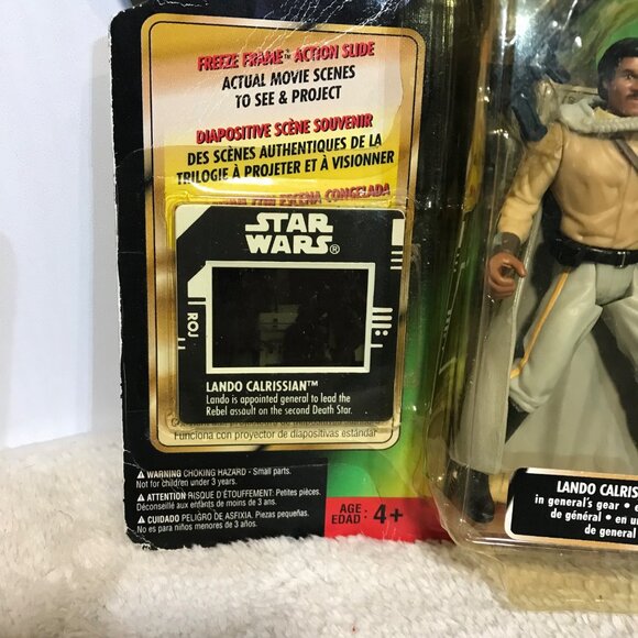 Star Wars Lando Calrissian Action Figure Kenner 1997 Freeze Frame Collectors Edi - Picture 3 of 7